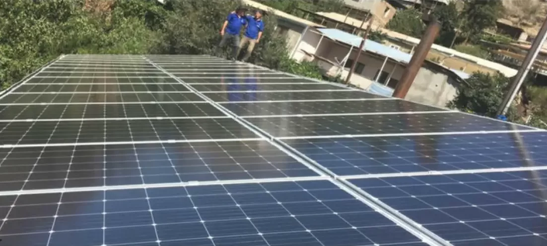 Solar Power Plant in Meghri